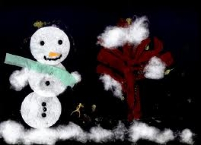 Снеговик и шоколадная ёлка