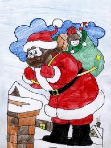 Дед Мороз идет в гости с подарками