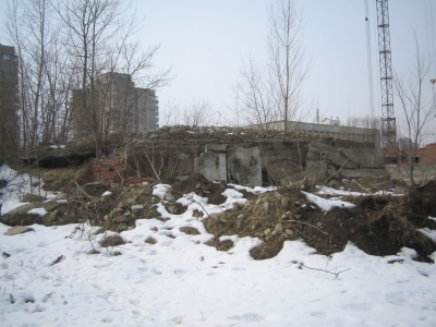 Развалины недостроя ДК, ул. Лушпы (с 1980г.)