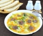 Рецепт дня: Сытный суп с мясными фрикадельками