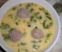Рецепт дня: Сырный суп с фрикадельками