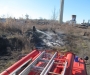 ЧП на Сумщине: на территории неработающего сахзавода горела сера (фото)