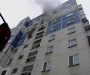 На тушение пожара в жилом доме в Сумах пожарные потратили 2,5 т воды (фото, видео)
