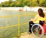 Впервые в Сумах открыт пляж для инвалидов