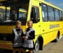 Районам Сумщины подарили 11 школьных автобусов
