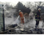 На Сумщині рятувальники ліквідовували пожежу в житловому секторі, спричинену ворожим обстрілом
