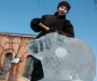 Зимняя сказка: Сумы и область захватили снежные и ледяные скульптуры